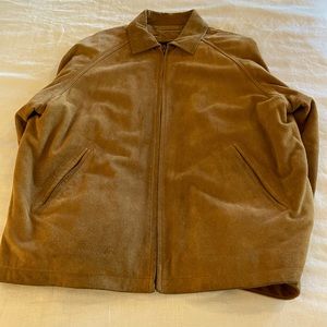 Men’s Tan Suede Jacket